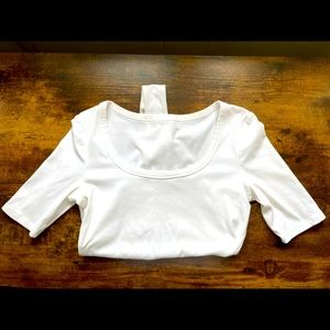 Shein White Bodysuit